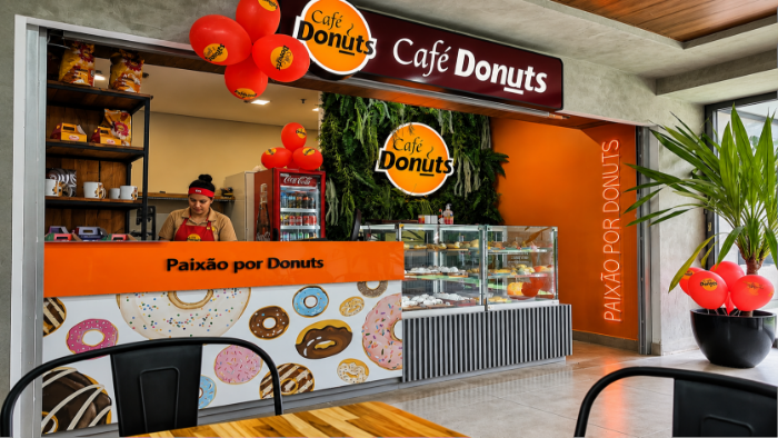 Fachada Café Donuts