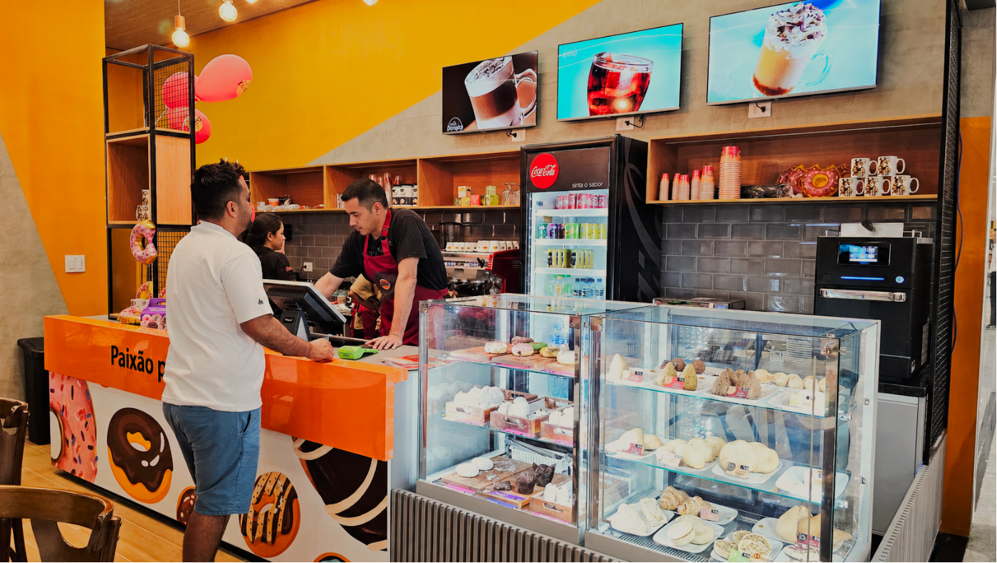 Identidade visual Café Donuts